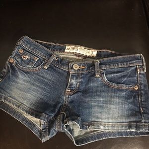 Hollister denim shorts